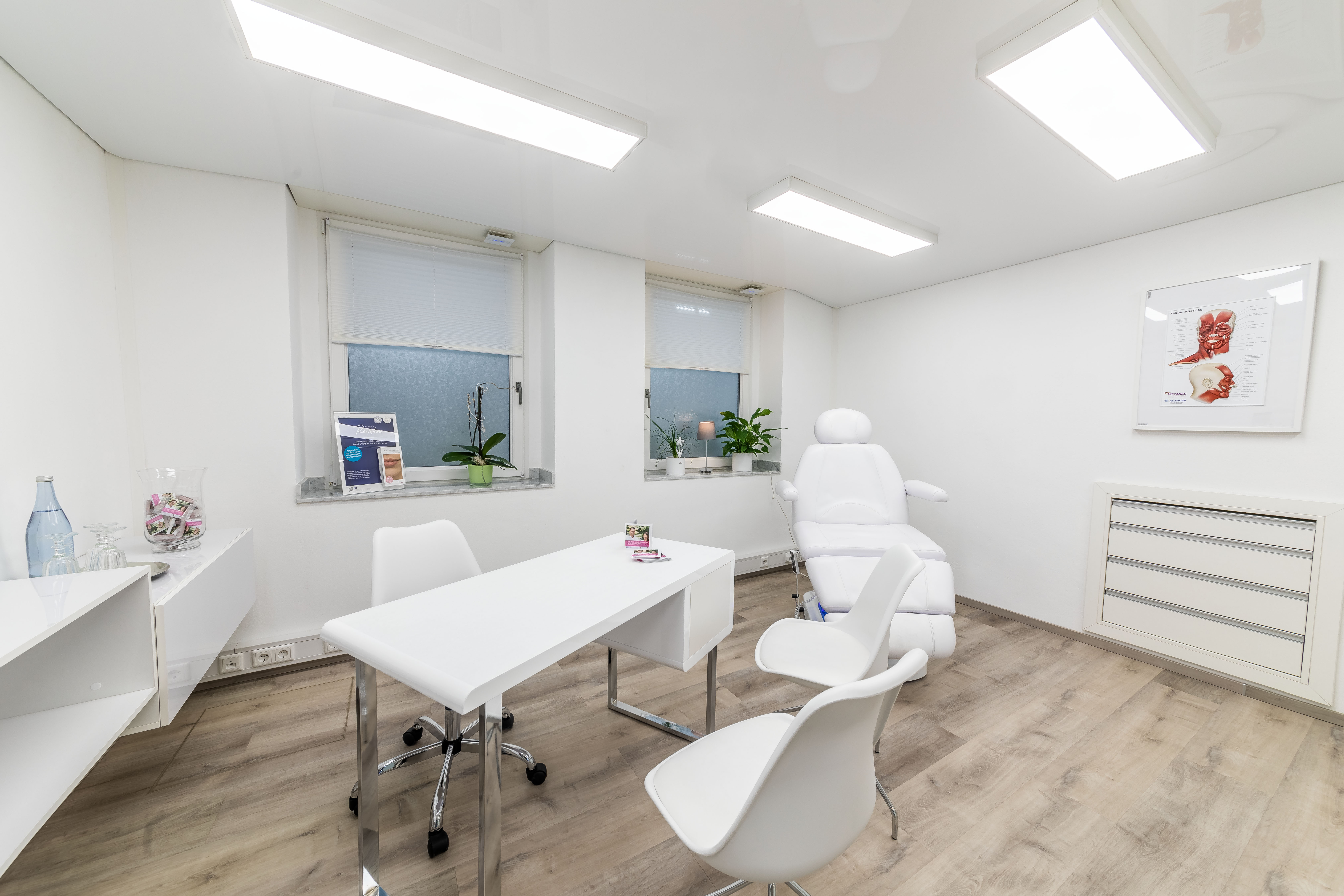 Behandlungszimmer in der Praxis in Wuppertal