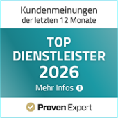 Provenexpert Siegel Top Dienstleister 2026